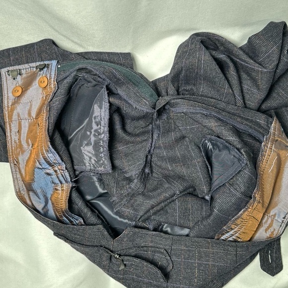 Worn on TV! Vintage Nanette Lepore wide leg suit pants (jacket available too), 0 - Picture 12 of 17